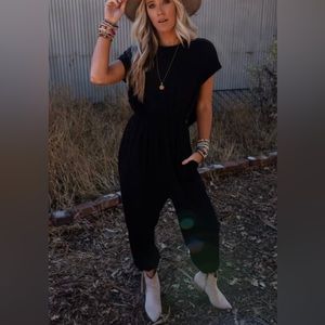 NWOT Open Back Jumpsuit